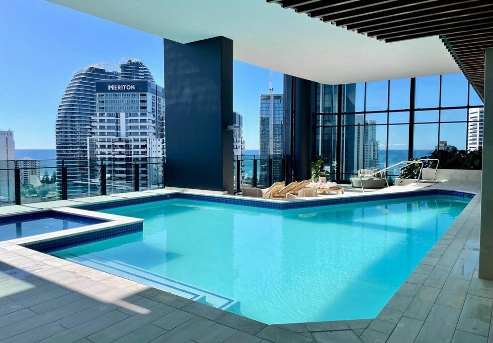 Luxury Stunning Riverview 1 Bedroom Apt 479F Gold Coast Bagian luar foto