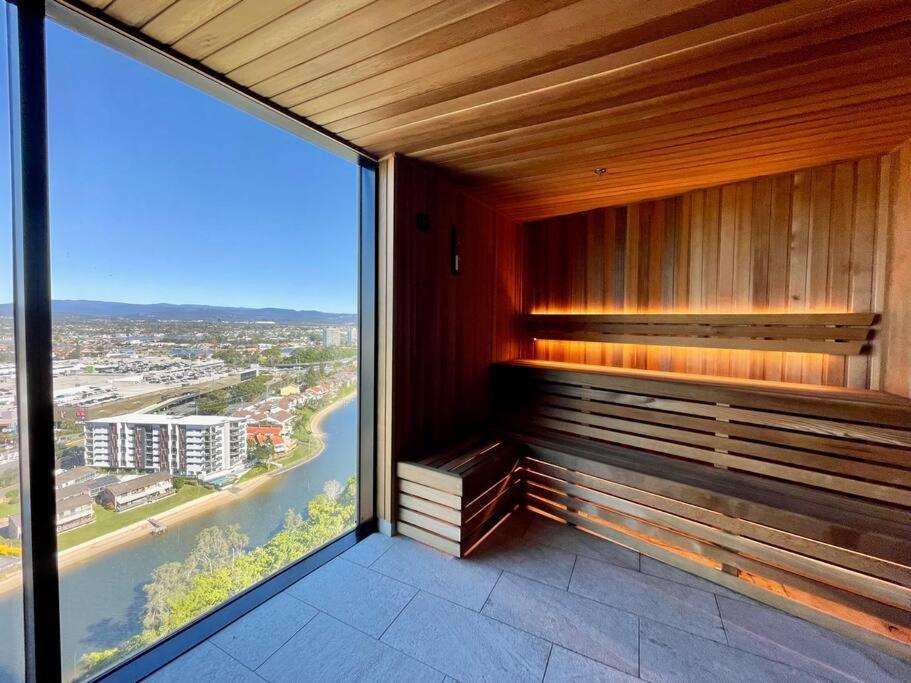 Luxury Stunning Riverview 1 Bedroom Apt 479F Gold Coast Bagian luar foto